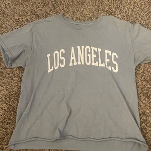 Brandy Melville Los Angeles crop top